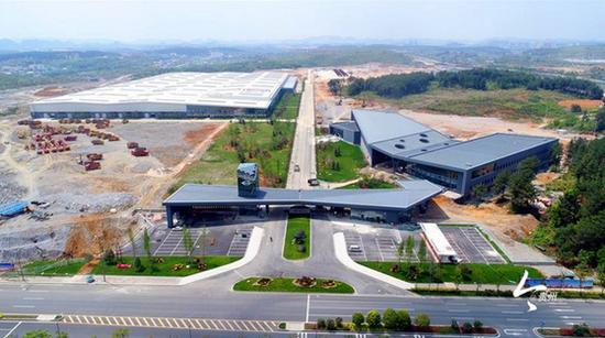 贵州长江新能汽车总装车间