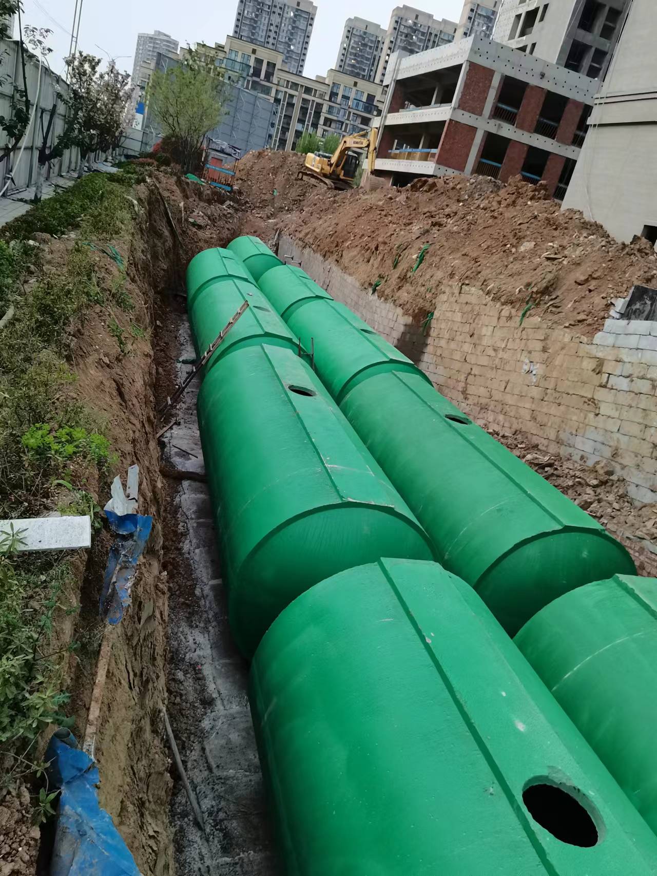 宝德•集美东方1200立方混凝土蓄水灌