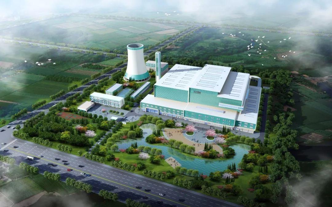 西安蓝田生活垃圾电厂